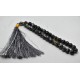 Black  marble bead 33 grain A