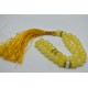 Light yellow color marble bead 33 grian