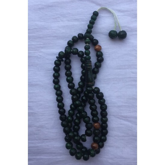 Wooden Beads Green 100 6MM