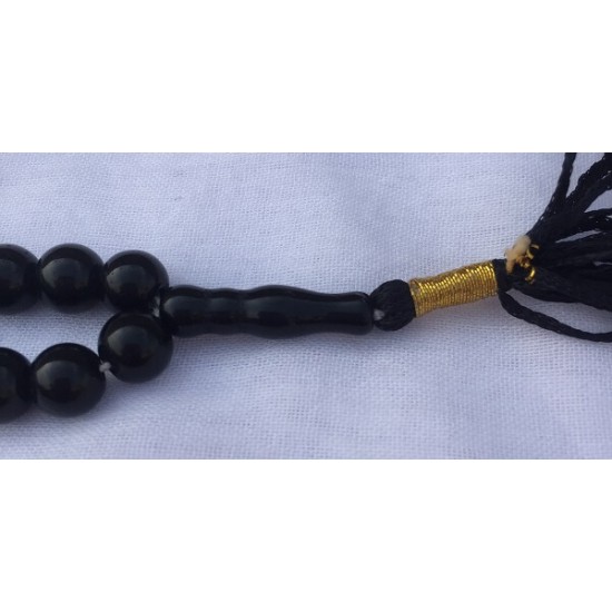 Black Carnelian [Aqeeq] Bead 100 8MM