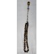 Real Brown Marble Prayer Beads Size 10 mm Counts 33