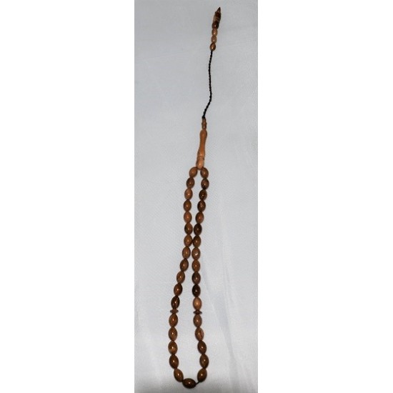 Coca Wood Bead Tasbih Kuka Tesbih Natural Tree Koka Kokka Misbaha Size 9/8mm Count 33