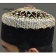 Fancy Hard Black Jewel Cap 