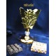 Incense Burner Golden Full Metal-12