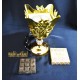 Incense Burner Golden Full Metal-12