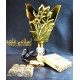 Incense Burner Golden Full Metal-12