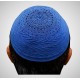 Prayer Cotton Knit Cap Blue