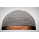 Prayer Cotton Knit Cap Grey