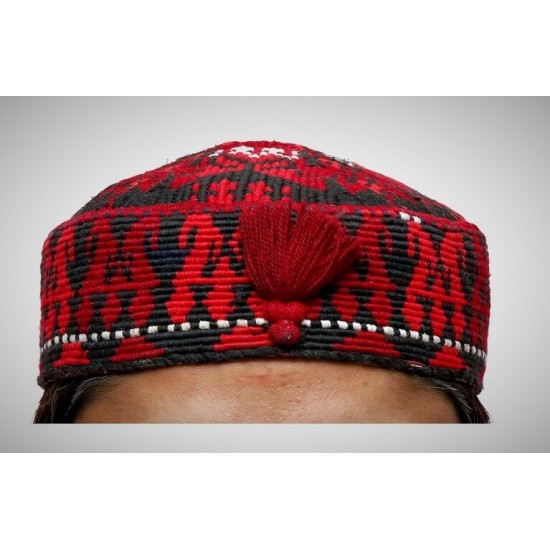 Afghan Himalaya Handmade Cap Muslim Kufi 