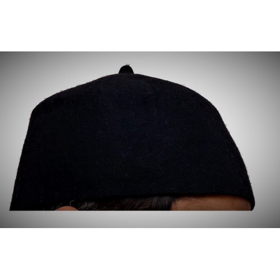 Rumi Black Fez Hat