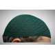 Prayer Cotton Knit Cap Dark Green