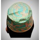 Mawlid Golden Green Cap