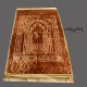  Golden Velvet Foam Prayer Mat