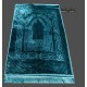 Sea Green Velvet Prayer Mat 