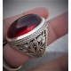 Ruby Yaqoot Silver Ring