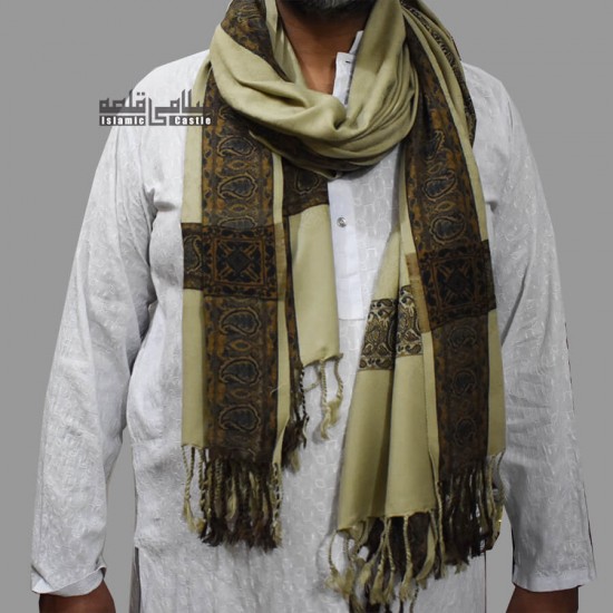 MEN SKIN SHAWL WOOL WOVEN