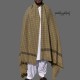 PURE WOOL CHECKED SHAWL FOR MEN