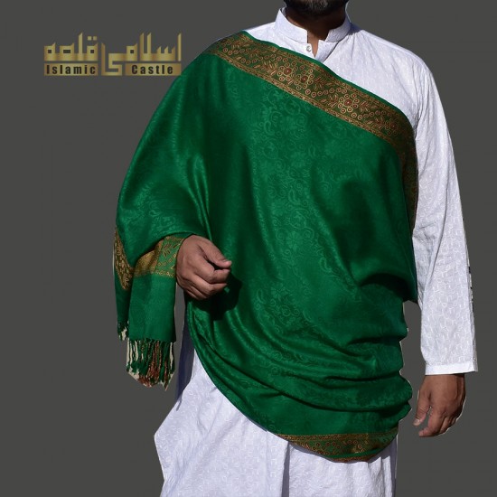 Baghdadi Shawl Sufi Muslim White Kashmiri Pashmina Shawl