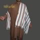 Yemeni Habirah Shawl White Handmade [Sunnah of Rasool Allah ﷺ]