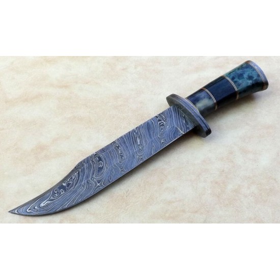 ND-104 Camel Bone 15 Inches Handle Bowie Knife