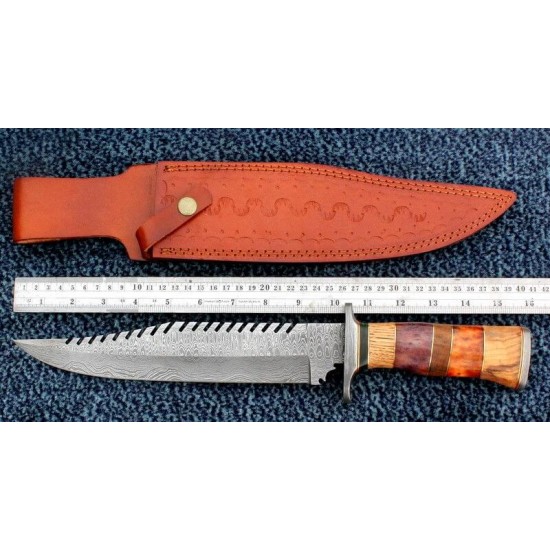 ND-106 Colorful Beautiful 16 inches Handle Bowie Knife