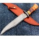 ND-106 Colorful Beautiful 16 inches Handle Bowie Knife