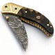 ND-111 Liner Lock Folding Knife Amazing File Work