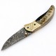 ND-112 Liner Lock Folding Knife Amazing File Work