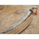 NS-100 CUSTOM HANDMADE 25 Inches Fire Damascus Arabian Sword