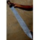 NS-104 CUSTOM HANDMADE 28 Inches Damascus Steel Sword Paka Wood Handle