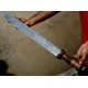 NS-104 CUSTOM HANDMADE 28 Inches Damascus Steel Sword Paka Wood Handle