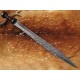 NS-105 CUSTOM HANDMADE 28.50 inches Walnut Wood Handle Gladius Sword