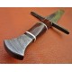 NS-106 CUSTOM HANDMADE 32 Inches Damascus Steel Paka Wood Handle