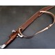 NS-110 CUSTOM HANDMADE 35 Inches Rose Wood Handle Arabian Sword