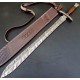 NS-111 CUSTOM HANDMADE 35 Inches Rose Wood Handle Beautiful Sword