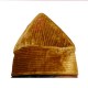 Kufi Cone Taj Golden Sufi Muslim Hat