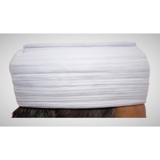 Muslim White Nalain Imam Hat 