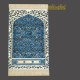 Luxurious Quality Haramain Prayer Mat Light Blue Color