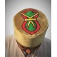 Kufi Nalain Cap Golden Mawlid Hat